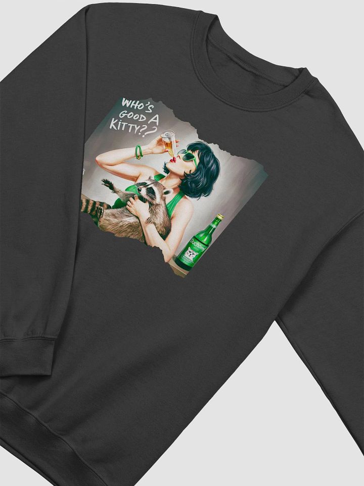 Who's A Good Kitty Long Sleeve Unisex Sweatshirt product image (19)