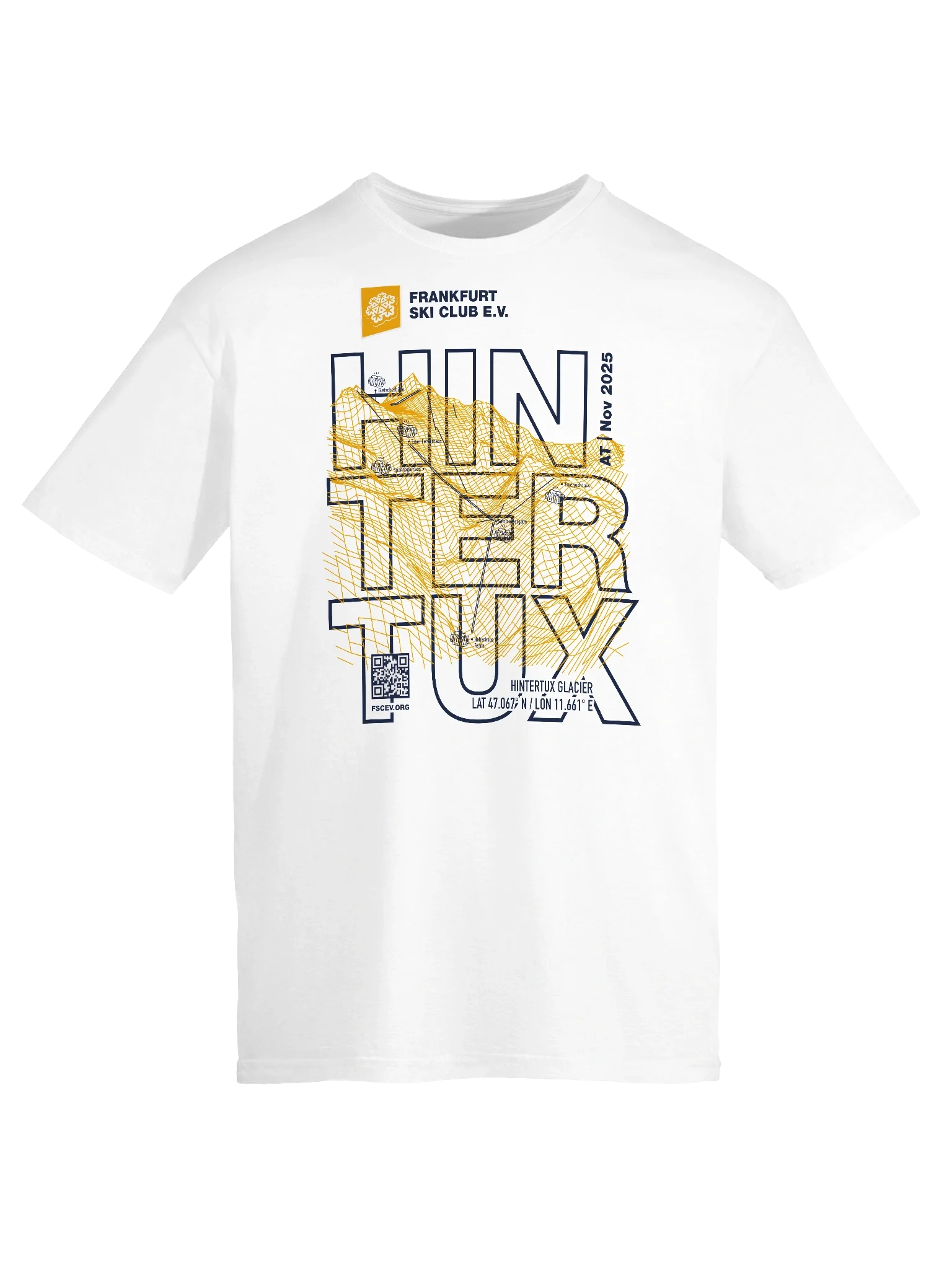 Hintertux Resort white (front only print) product image (5)