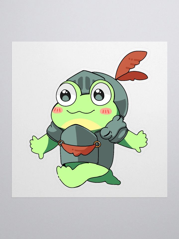 Runnin' Croak Sticker product image (1)