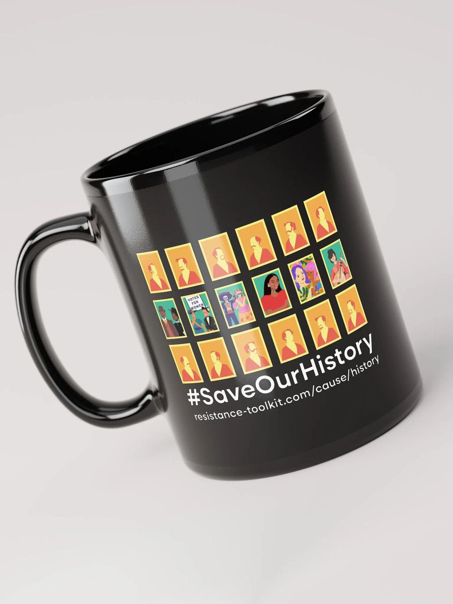 Save Our History - Black Mug product image (5)