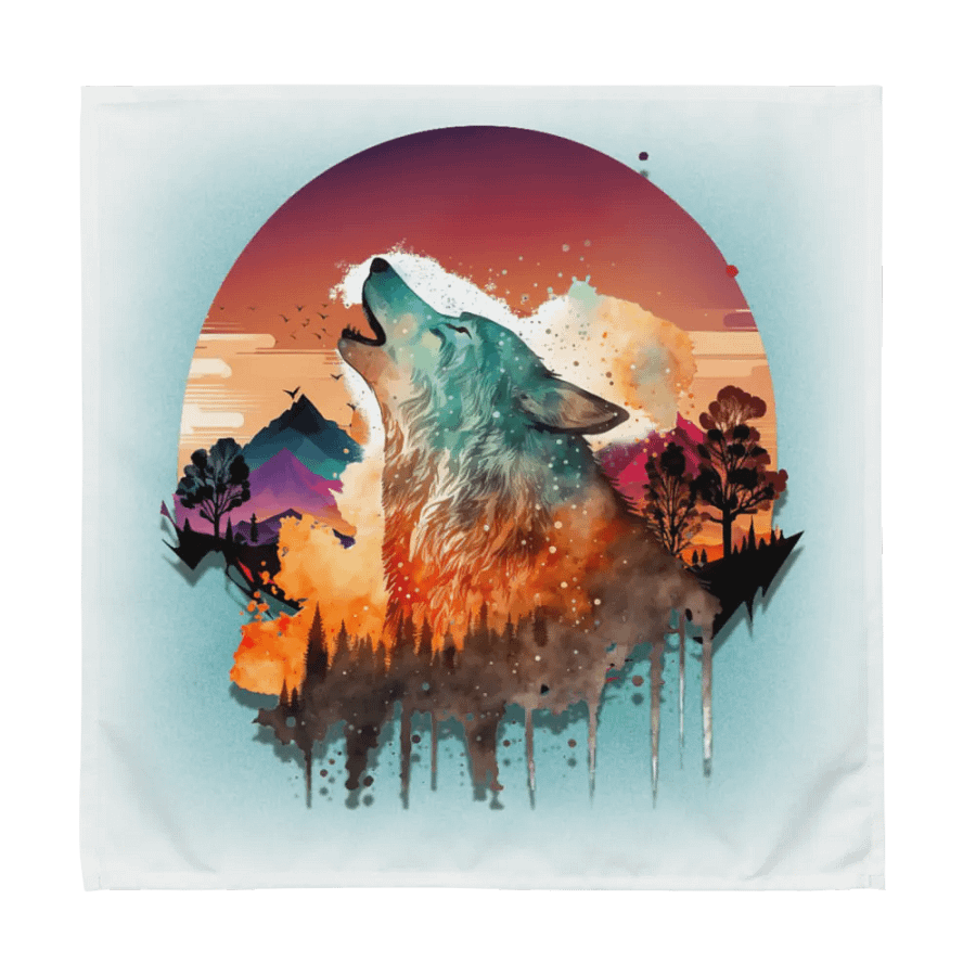 Silouetted Wolves product image (3)