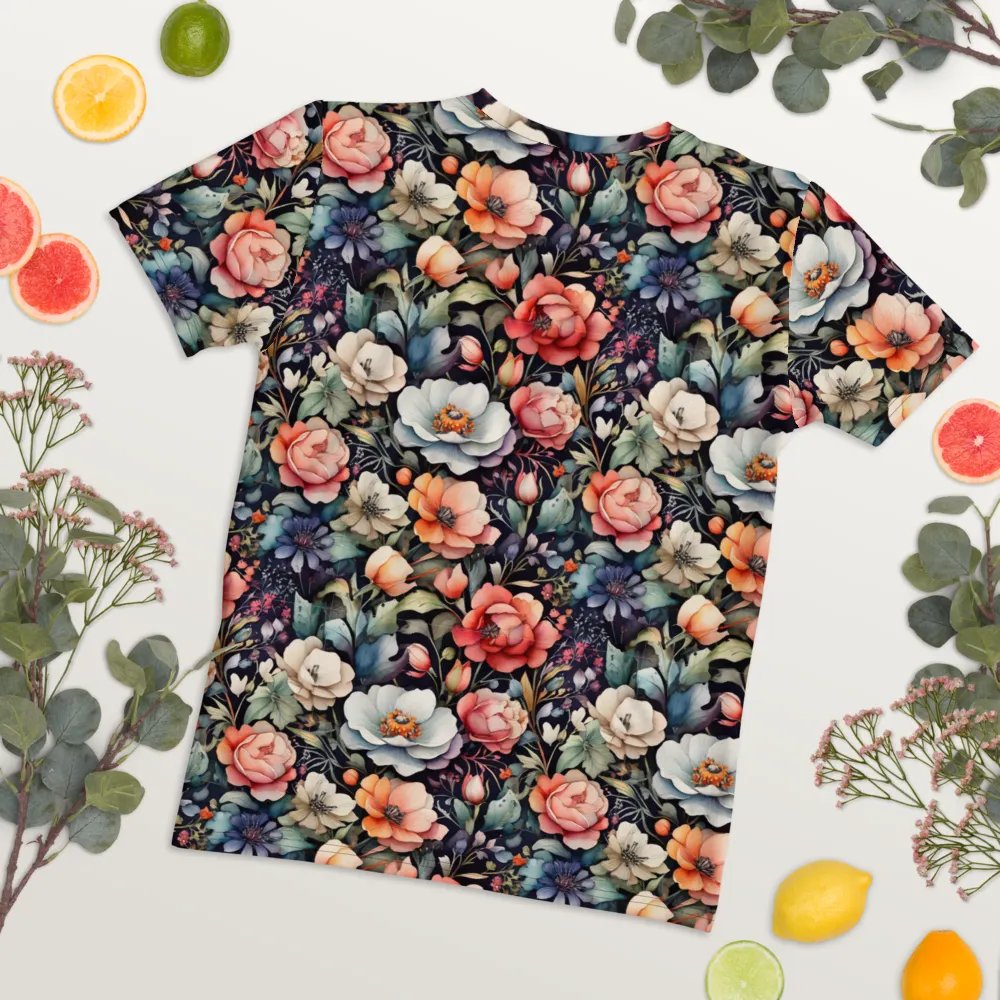 Floral Pattern All Over Print T-shirt product image (8)
