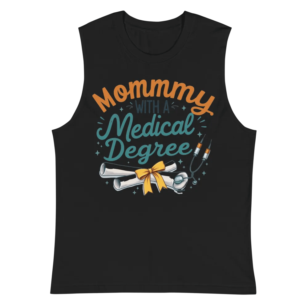 Mommy with a Medical Degree Muscle Tank product image (3)
