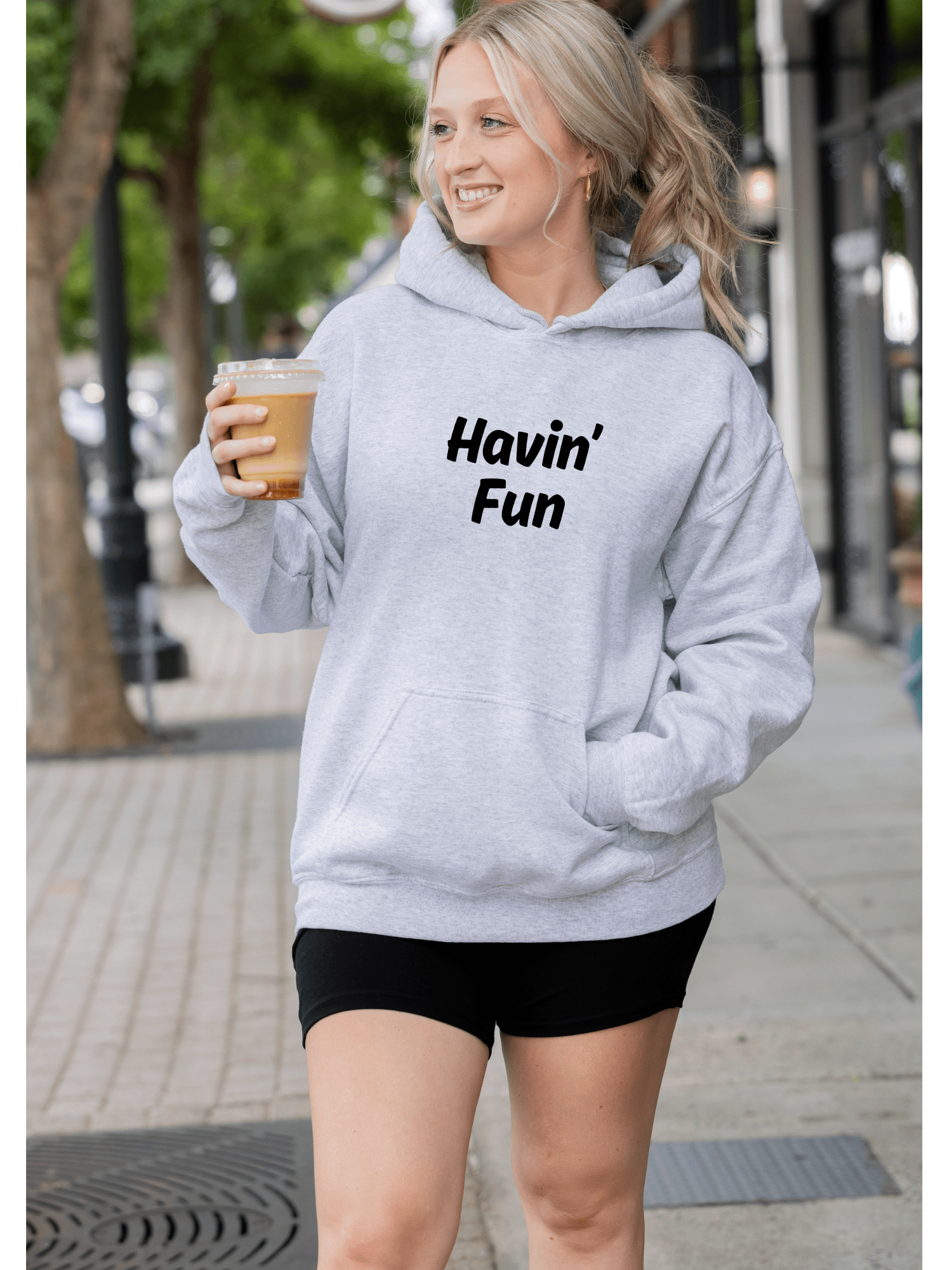 "Havin’ Fun" My Vibe Streetwear Hoodie product image (1)