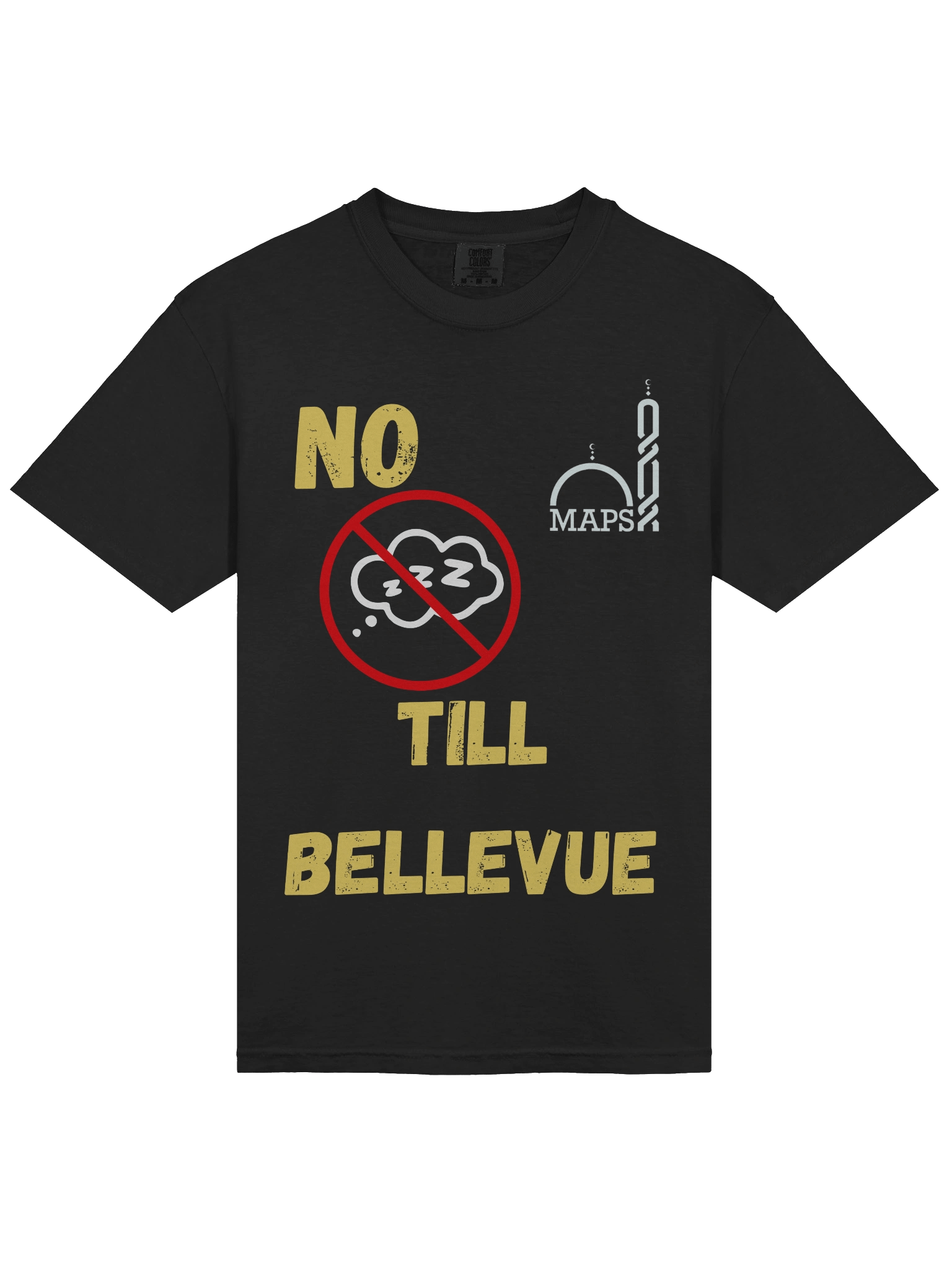 *Limited Edition* MAPS No Sleep Till Bellevue Urban Tee product image (3)