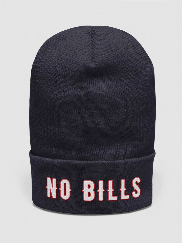 Expess Male "NO BILLS" Cuffed Beanie - DARK NAVY product image (1)