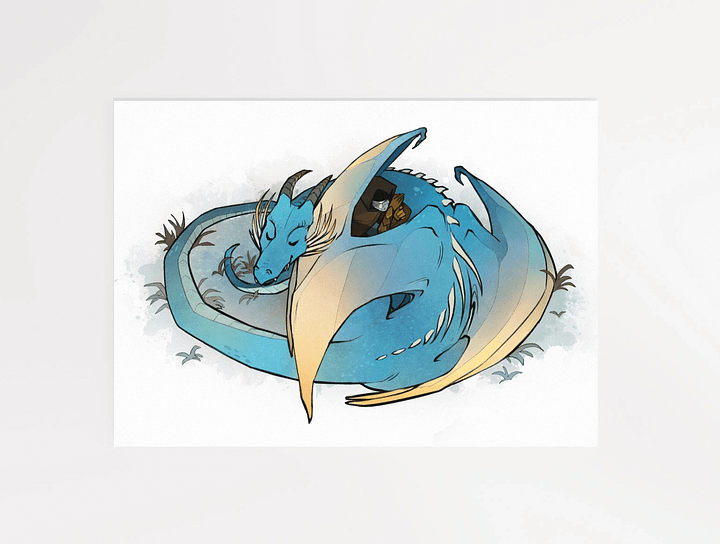 Dragon Dowser - Curled and Cozy product image (1)