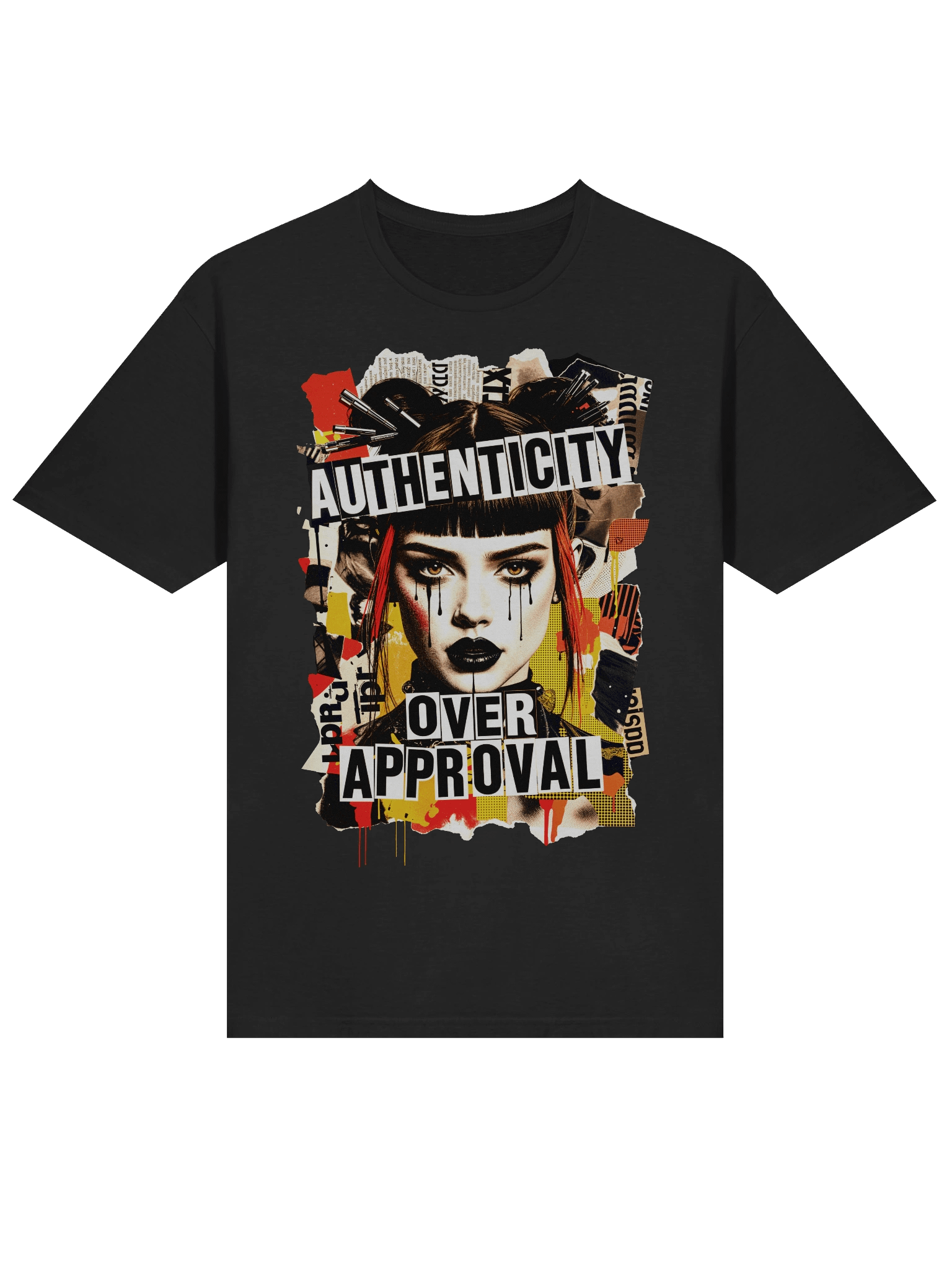Authenticity Over Approval Grunge Punk Collage Riot Grrrl Aesthetic product image (21)