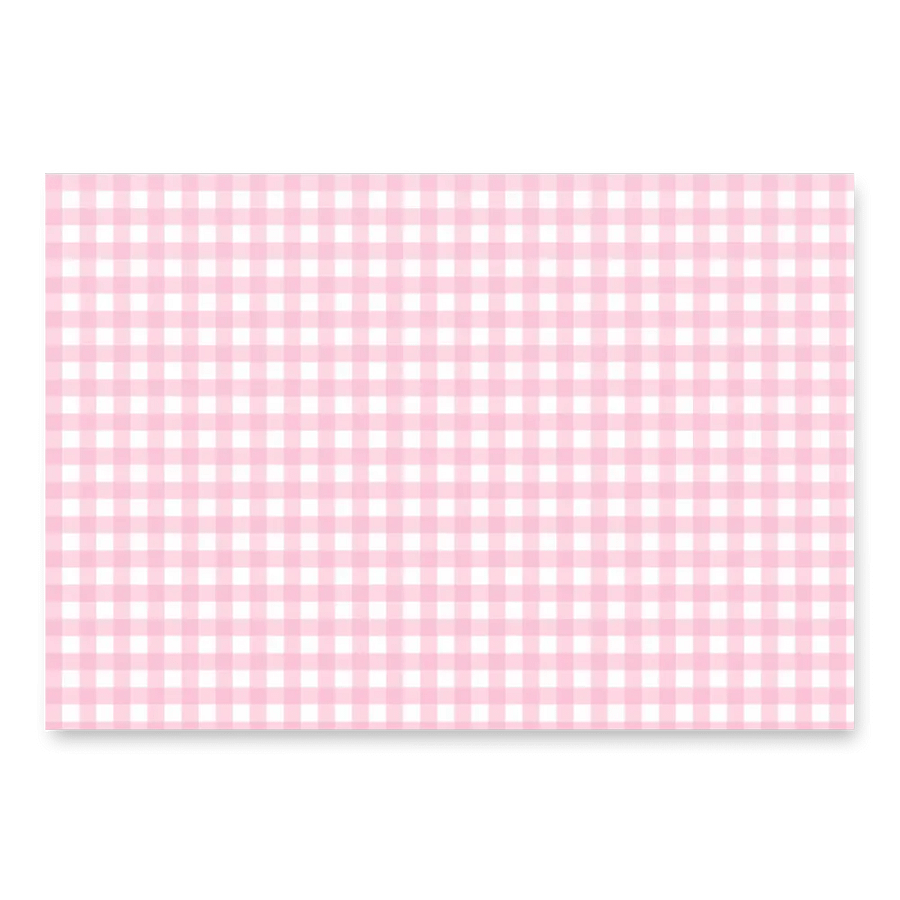 Sweet Pink Gingham Gift Wrap Set (Set of 3) product image (2)