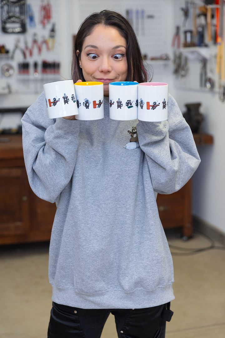 Trash Pandas & Tools Mug product image (2)
