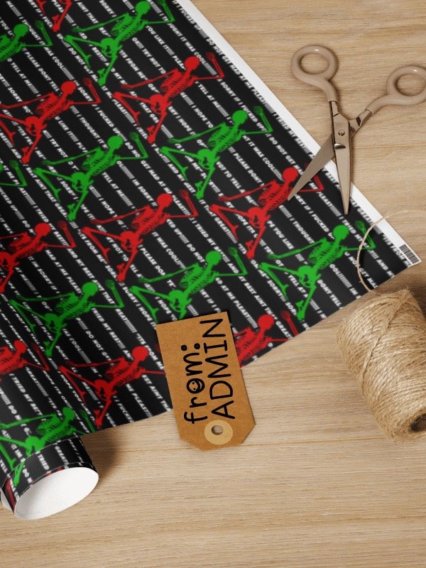 PLEASE DONT YELL AT ME!!! WRAPPIN PAPER product image (1)