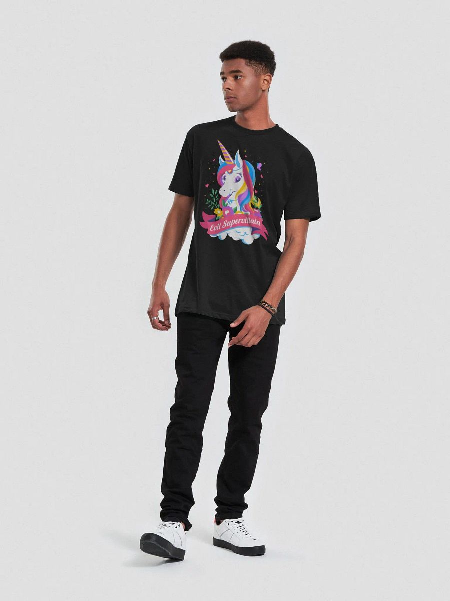 Evil Supervillain Black T-Shirt product image (6)