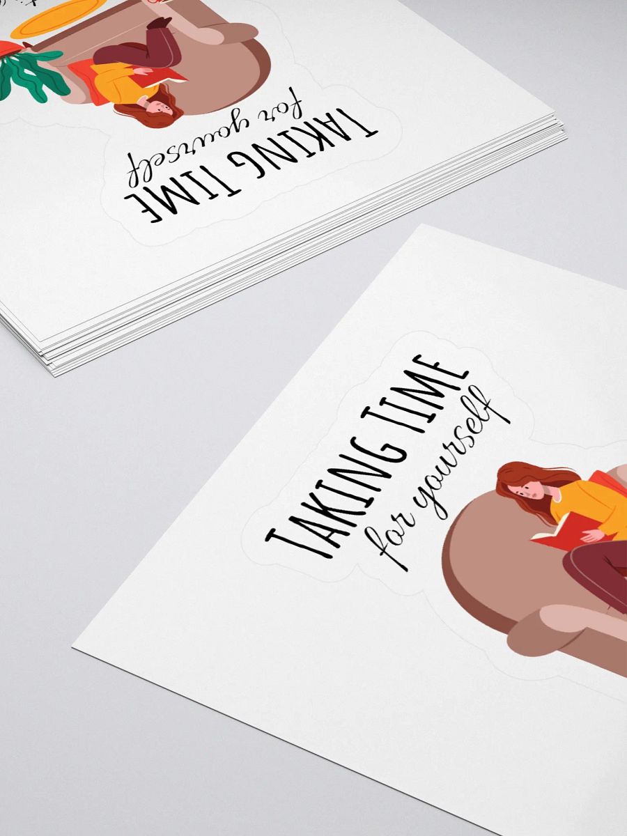 'Taking Time For Yourself' Sticker product image (12)