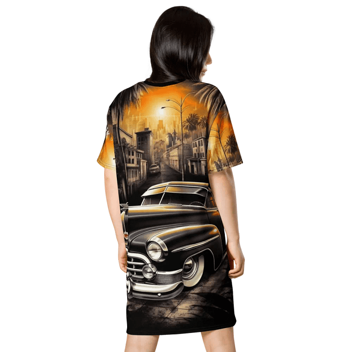 Medellin LR Sunset City Ride T-Shirt Dress product image (2)