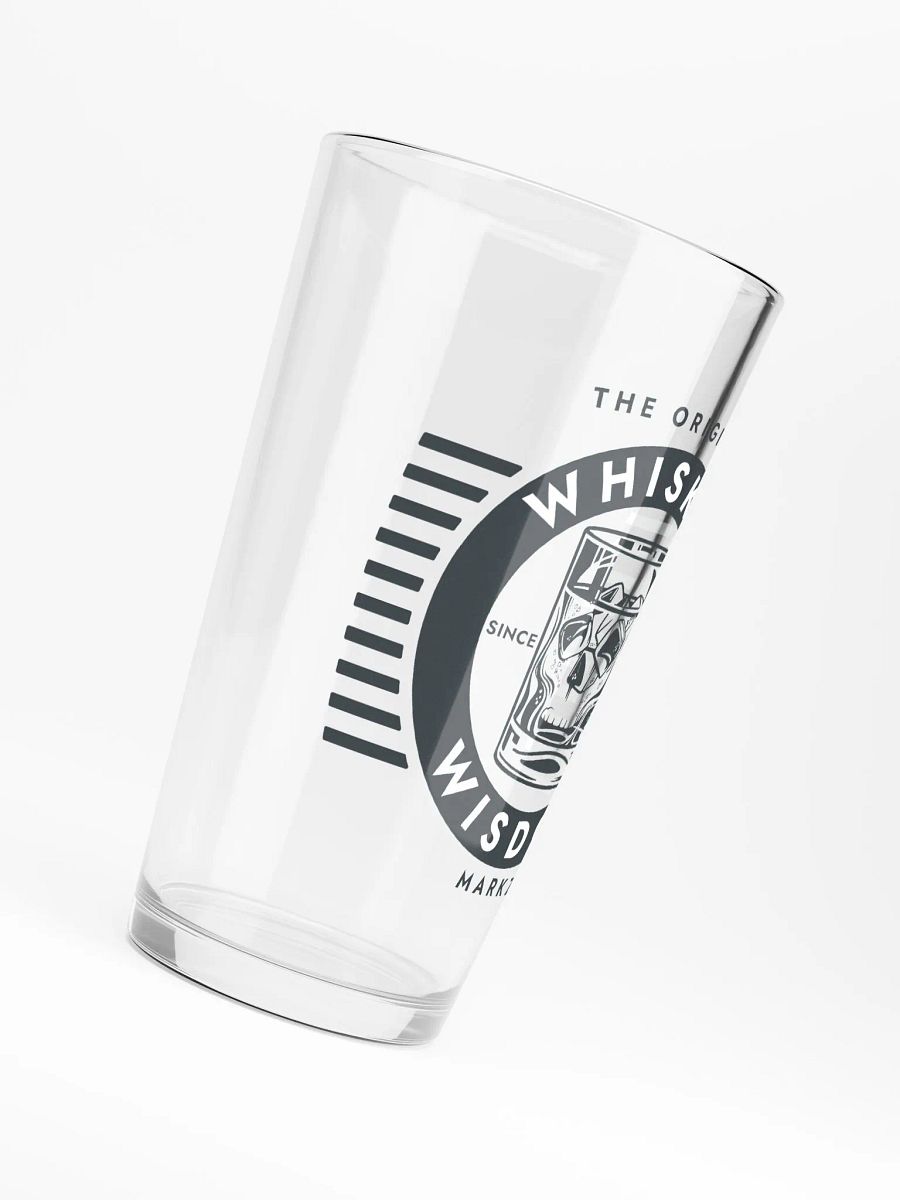 The Original MarkZ Whiskey & Wisdom Pint Glass product image (6)