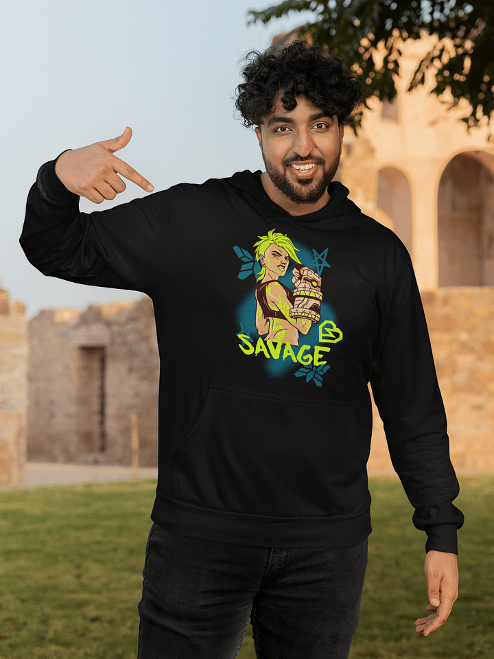 Savage Rebellion Graphic Hoodie product image (2)