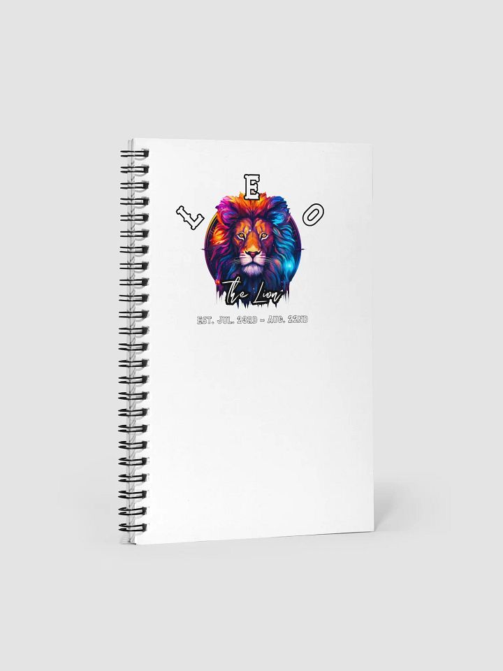 Leo - Zodiac Notebook product image (1)