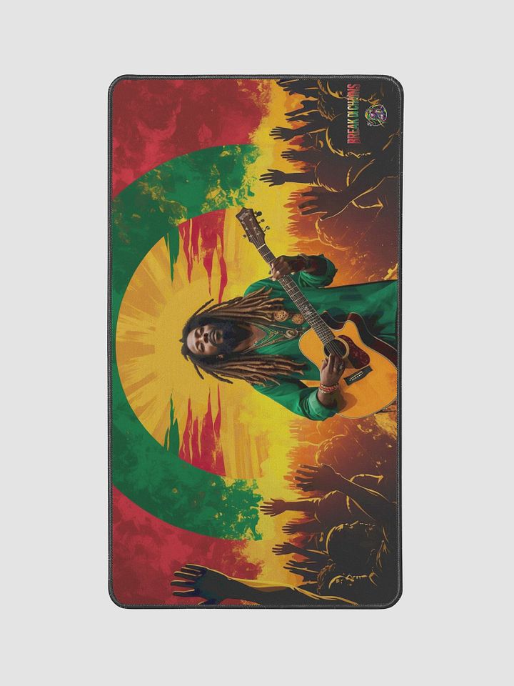 🔥 Break Di Chains – Roots Reggae Desk Mat (12x22") product image (1)