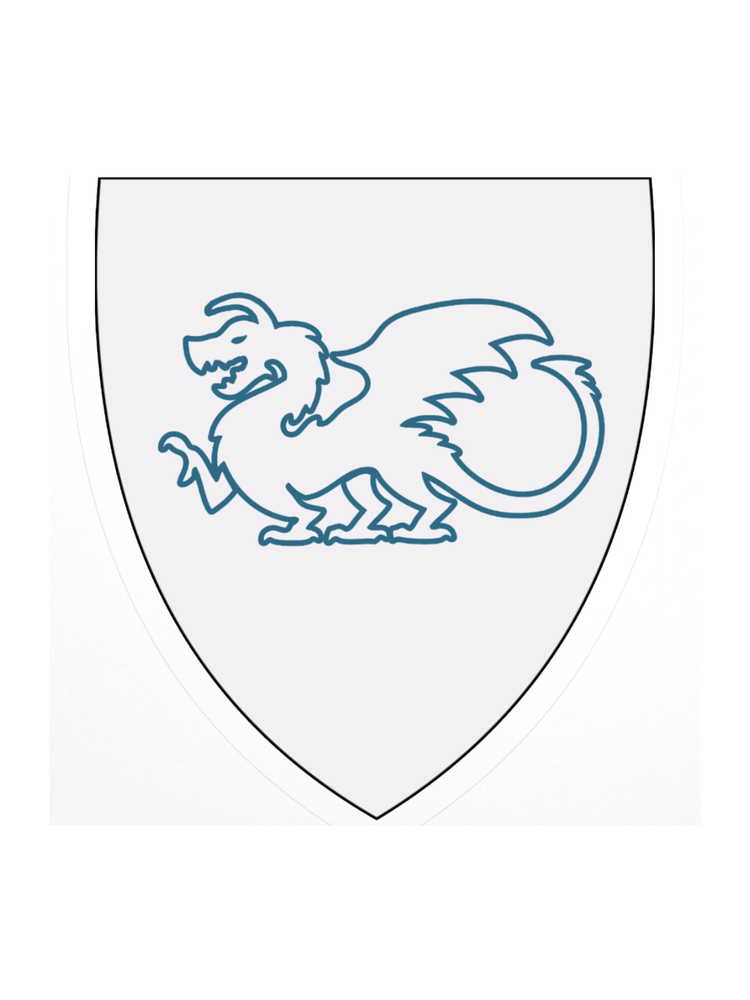 House Rime Wyrm Sticker product image (1)