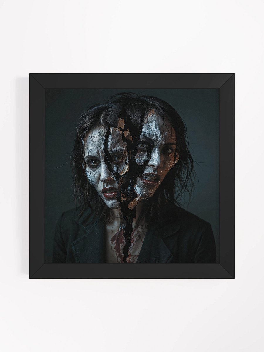 Split Persona Framed Print product image (5)