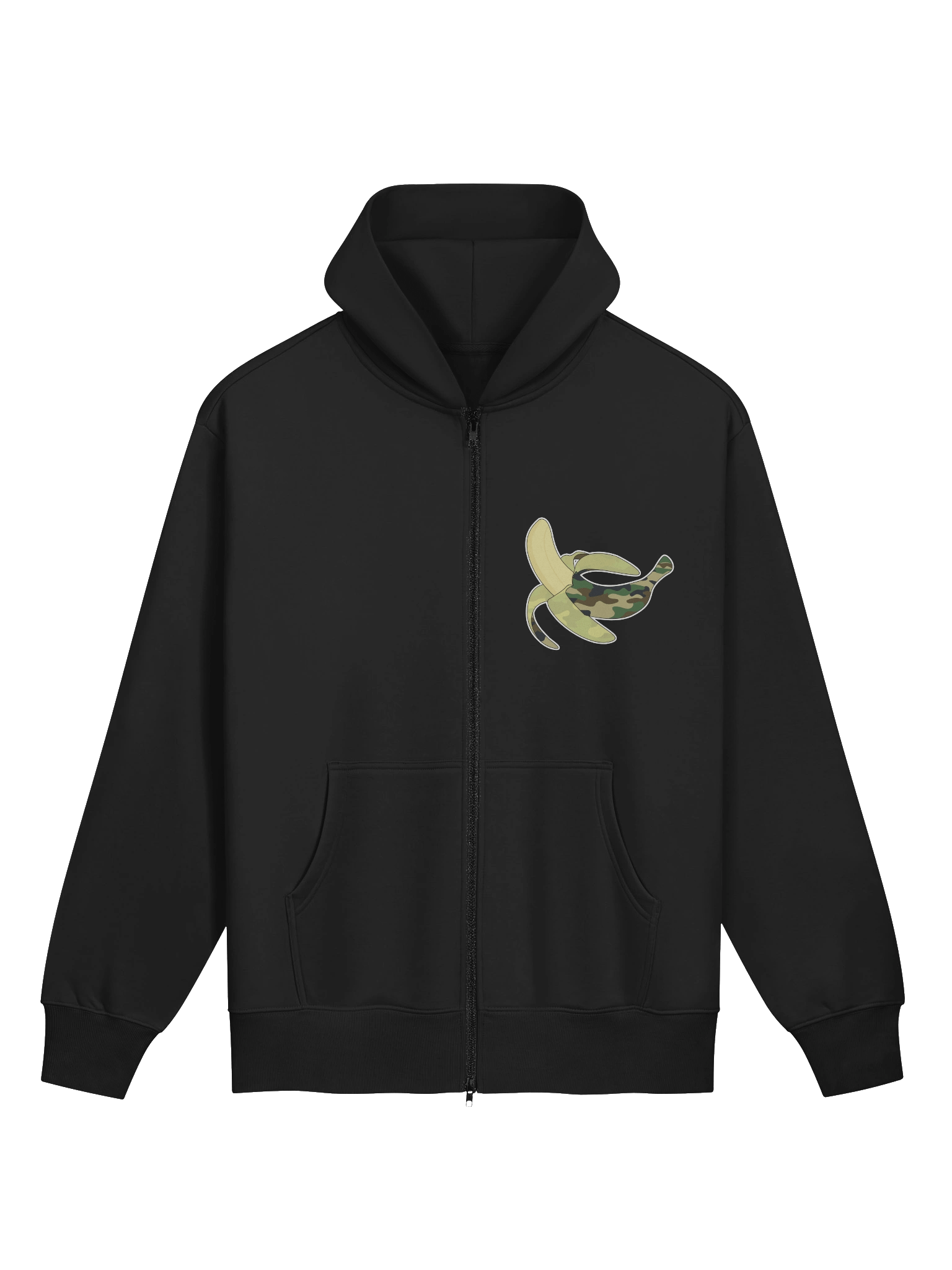 Banana Army Colour Heavy Zip Hoodie product image (2)
