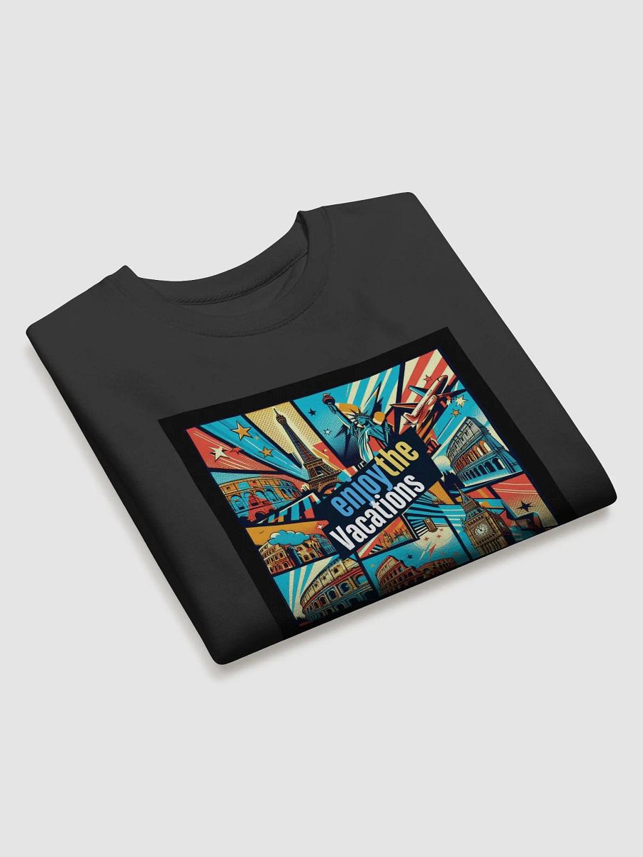 Cotton Heritage Premium Sweatshirt | AI Design explore the world product image (3)