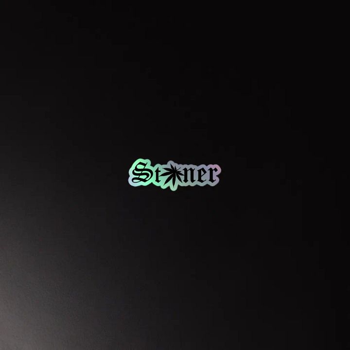 HOLO STONER STICKER product image (2)