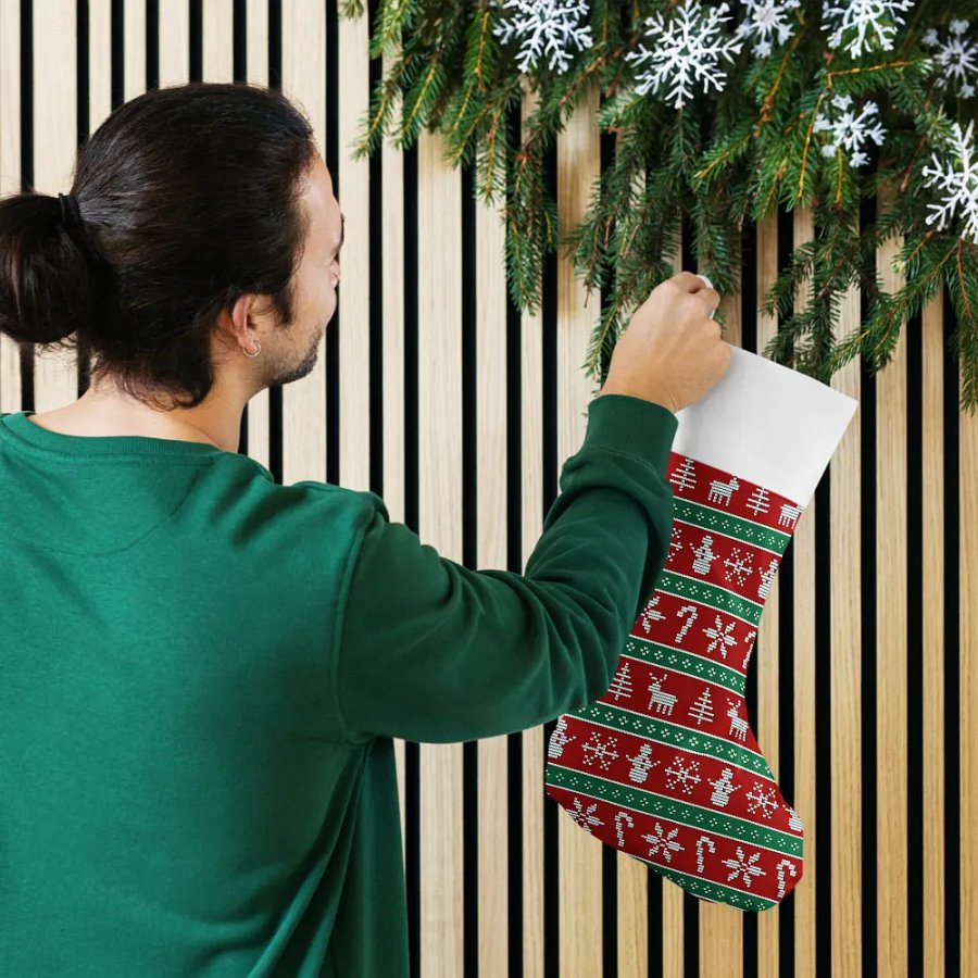 Christmas Gift Hanging Socks new pattern product image (9)