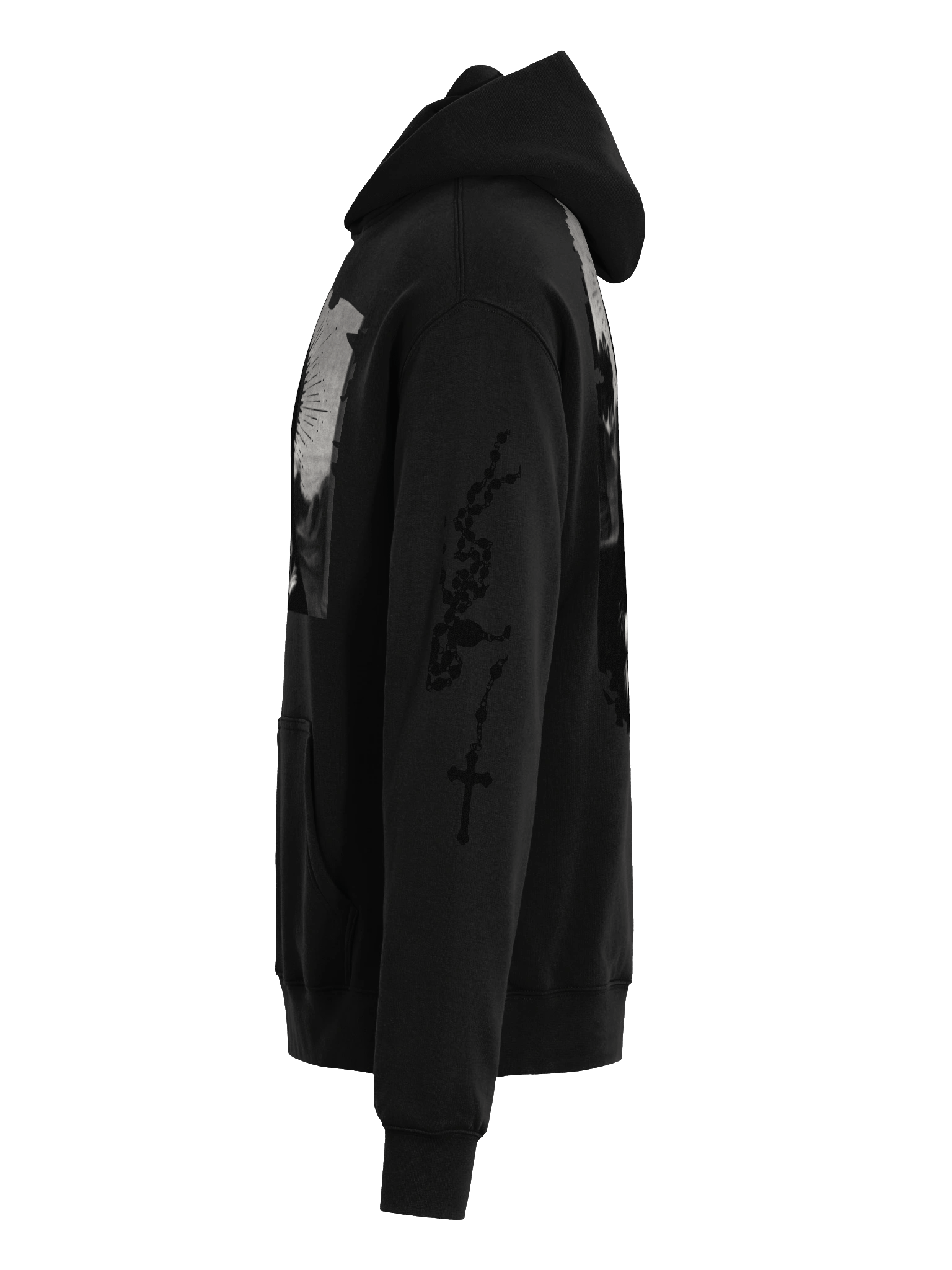 Occult Mona Lisa with Rosaries - Unisex Premium Hoodie product image (6)