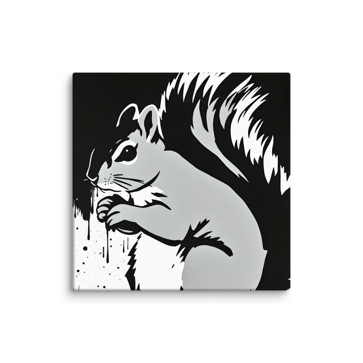 Sitting Pretty Squirrel Canvas product image (6)