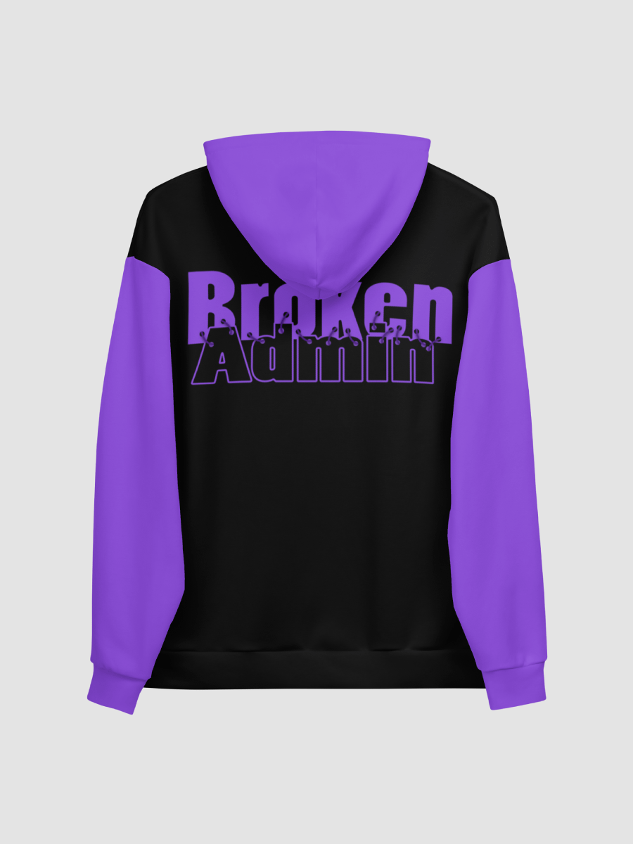 Valentines Day Variant Broken Heart Hoody product image (4)