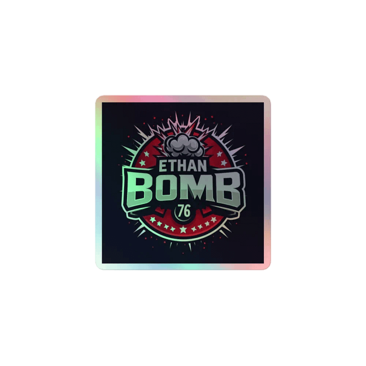 ETHANBOMB - 76 STICKER product image (1)