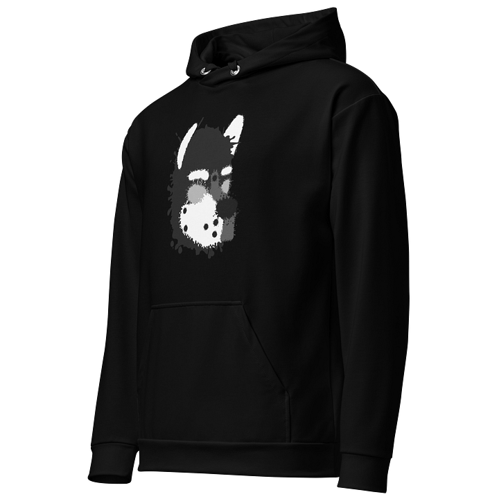 Pup Splatter Hoodie - Black / White product image (2)