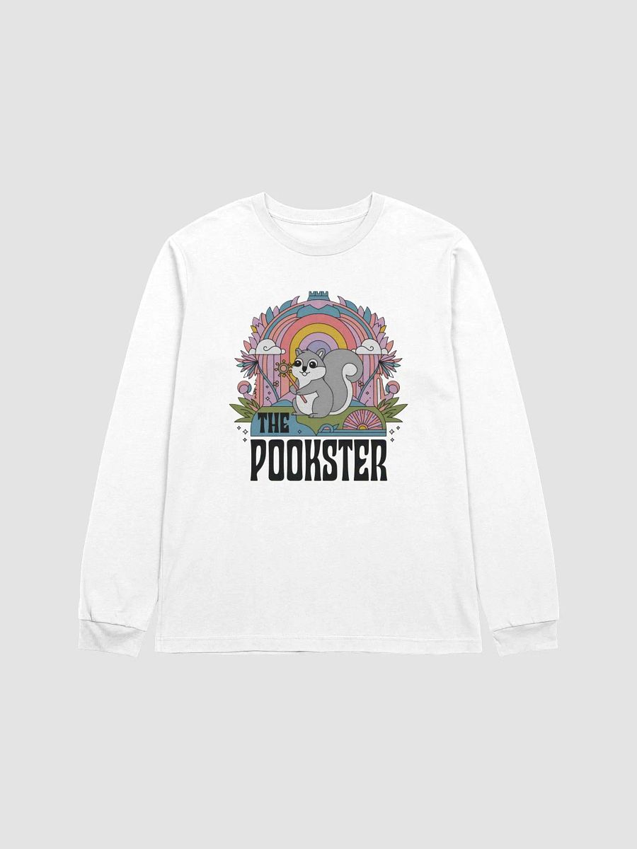 Whimsical Wizard Squirrel Long Sleeve Tee product image (1)
