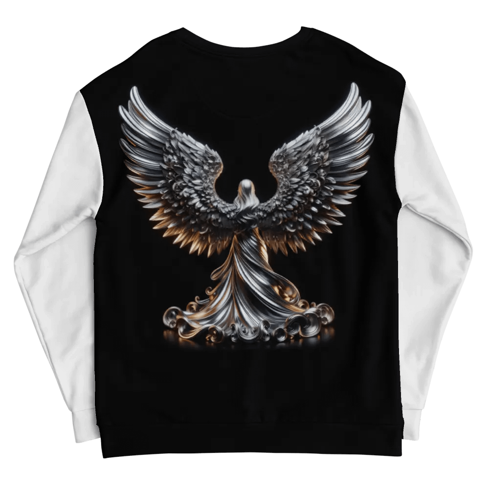 A Silver Angel and Cross - Unisex Sweatshirt #2 product image (10)
