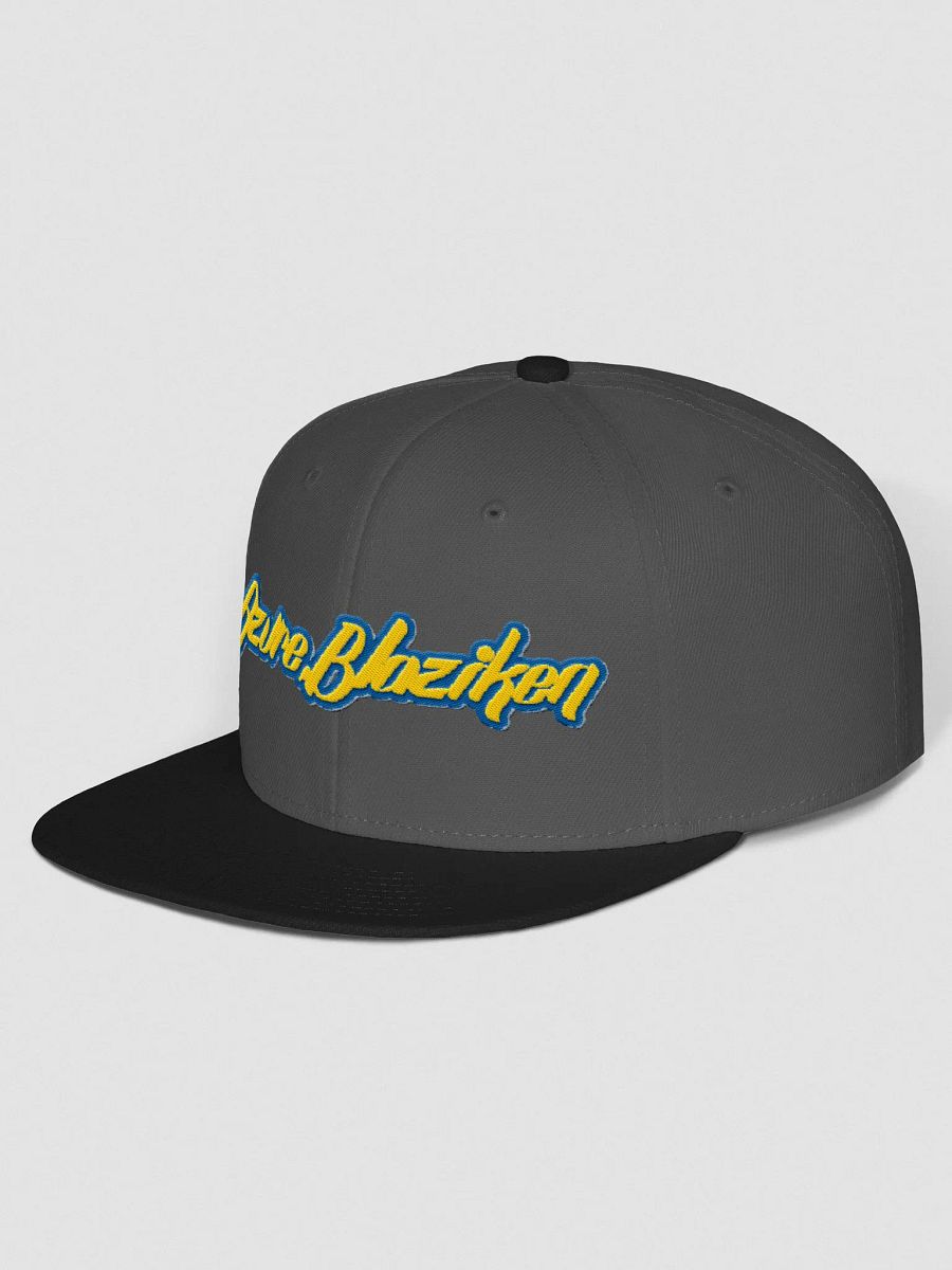AzureBlaziken Logo Otto Wool Embroidered Snapback Hat product image (2)