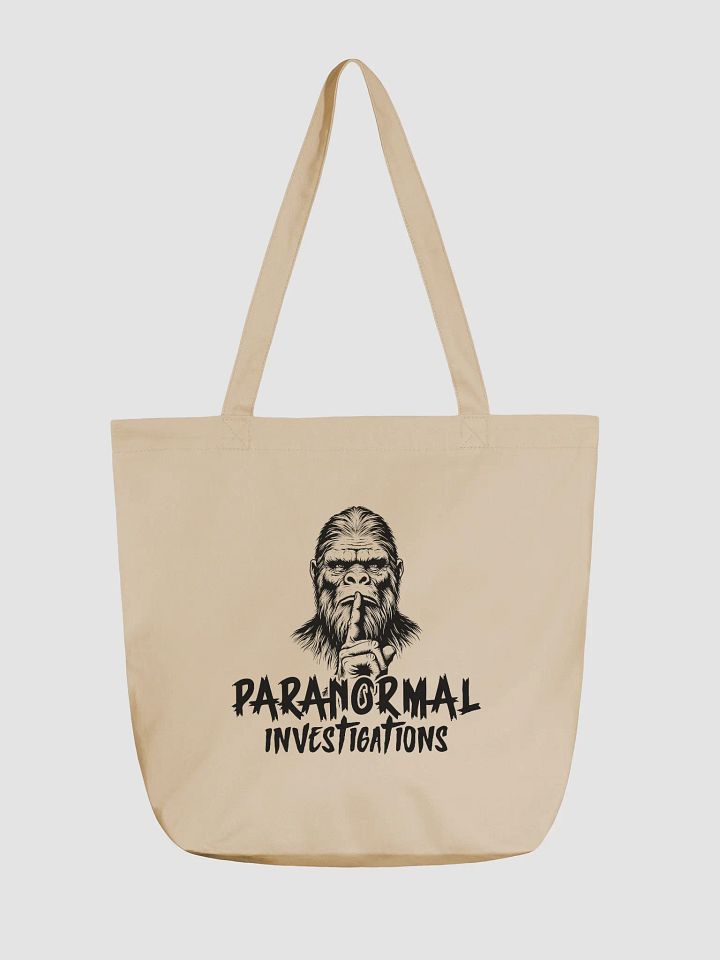 Bigfoot Paranormal Statement Eco Tote product image (1)