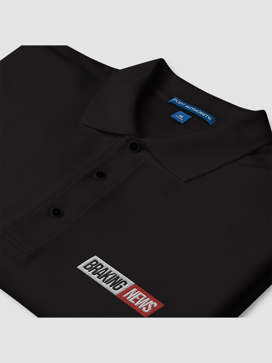 braking news polo shirt product image (3)