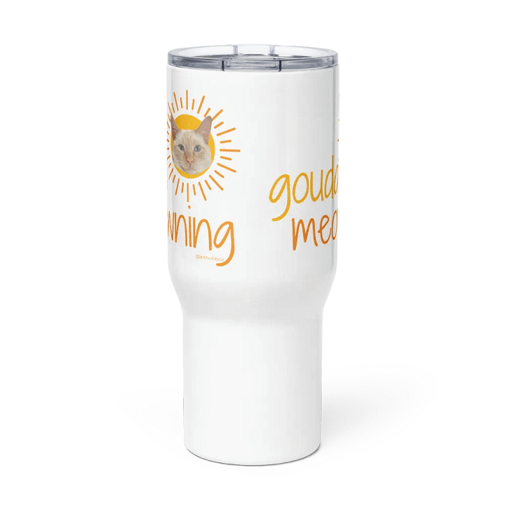 Gouda Meowning Travel Mug product image (2)