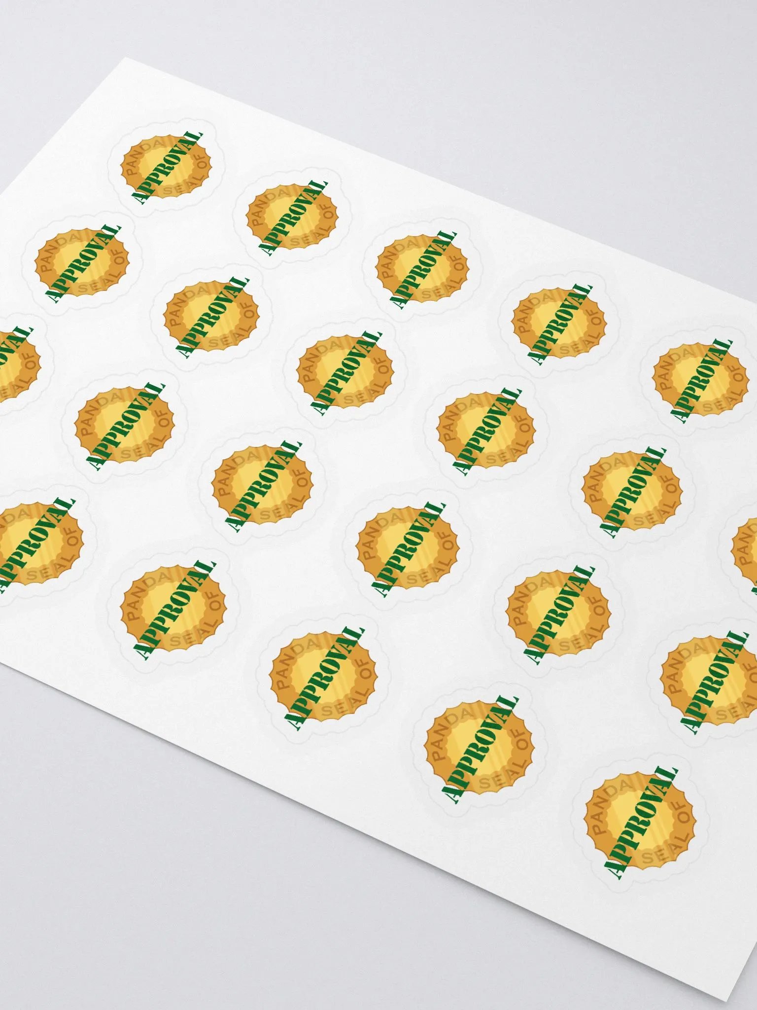 Panda Seal of Approval Sticker Sheet product image (2)