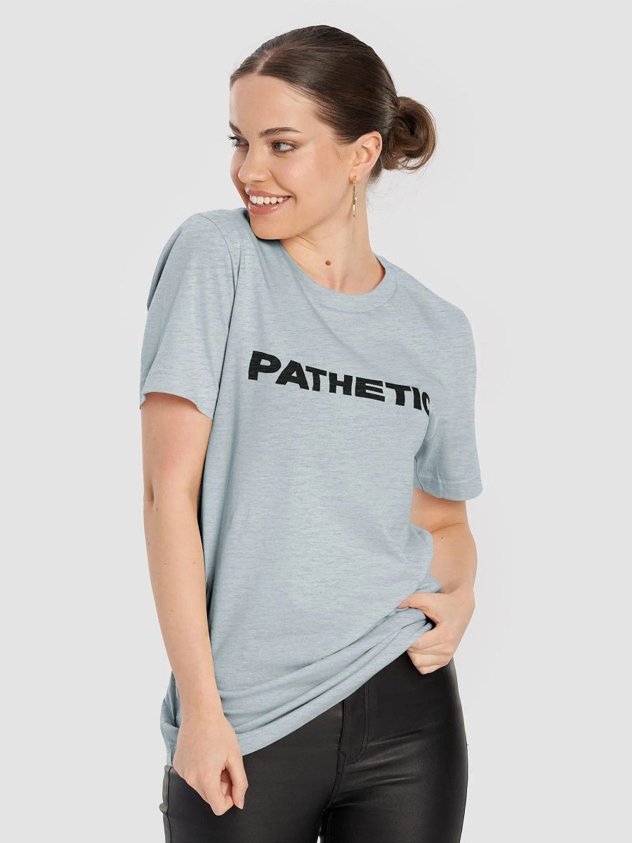 Pathetic Black Tee product image (8)