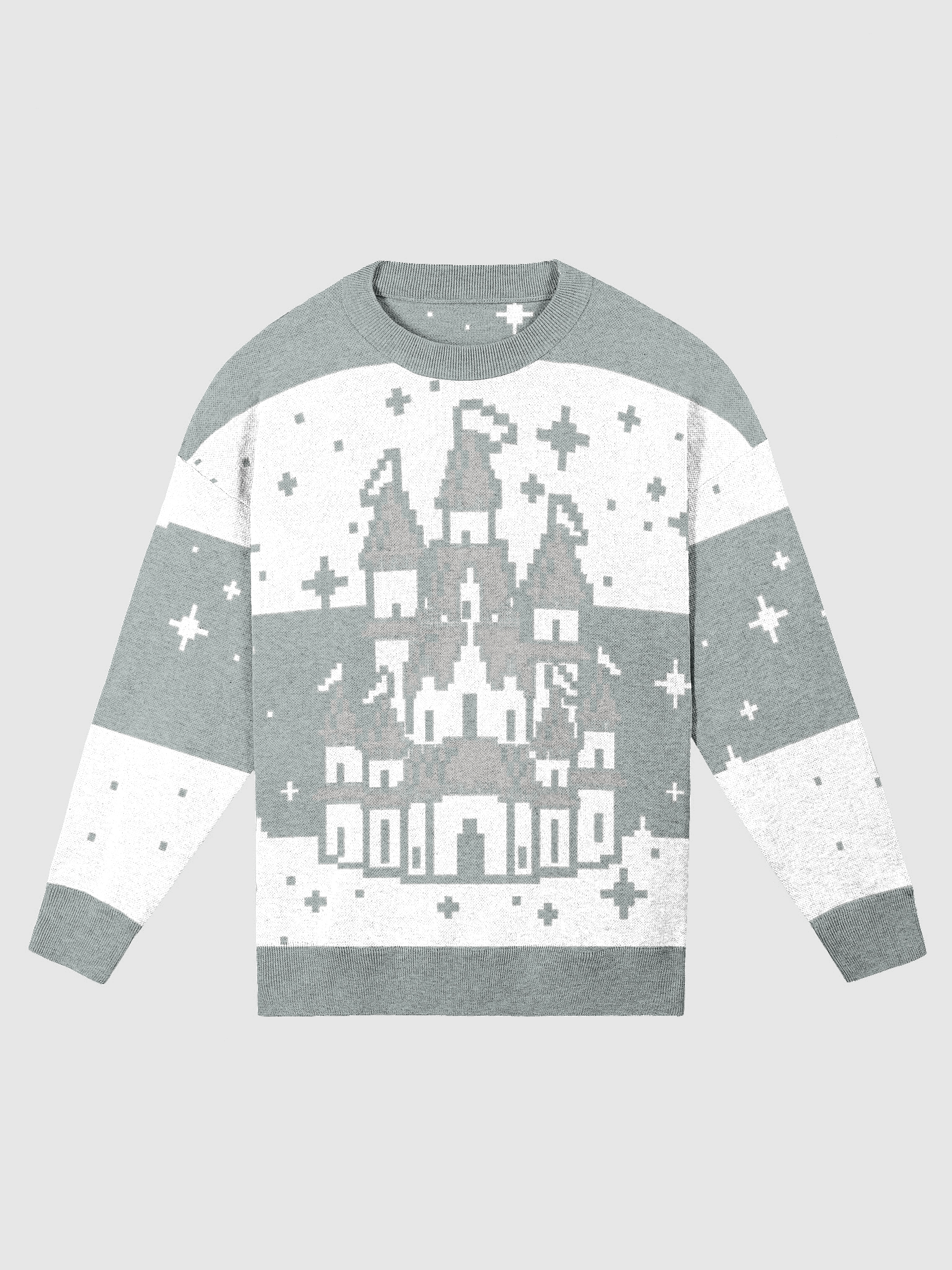 Frosty White Christmas Castle Jumper product image (1)