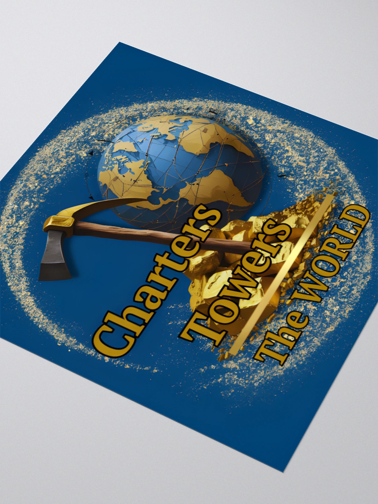 Charters Towers The World Version One Stickers product image (3)