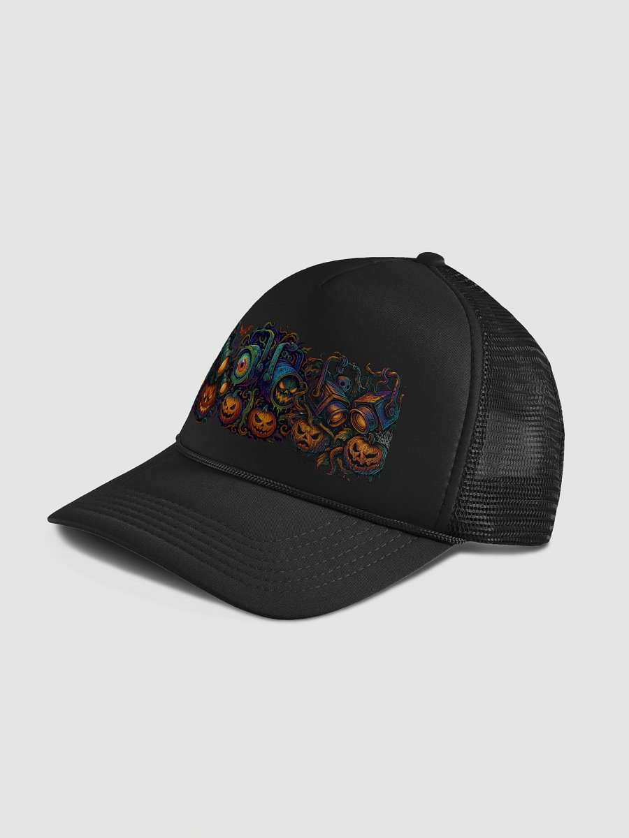 Theatrically Jerry: "Eerie Enigma" Halloween Foam Trucker Hat product image (4)