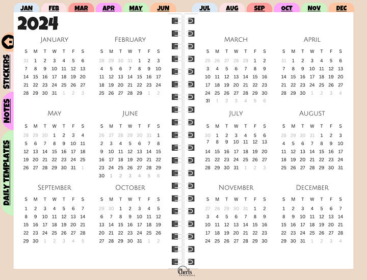My Digital Planner 2024 product image (2)