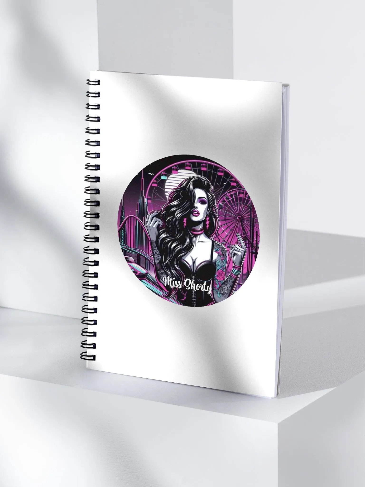 Bold & Mysterious Spiral Bound Notebook product image (4)