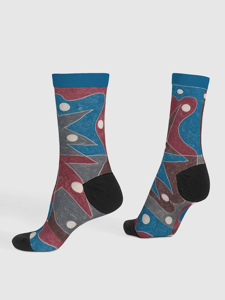 Cartoon College 2 crew socks (var 1) product image (2)