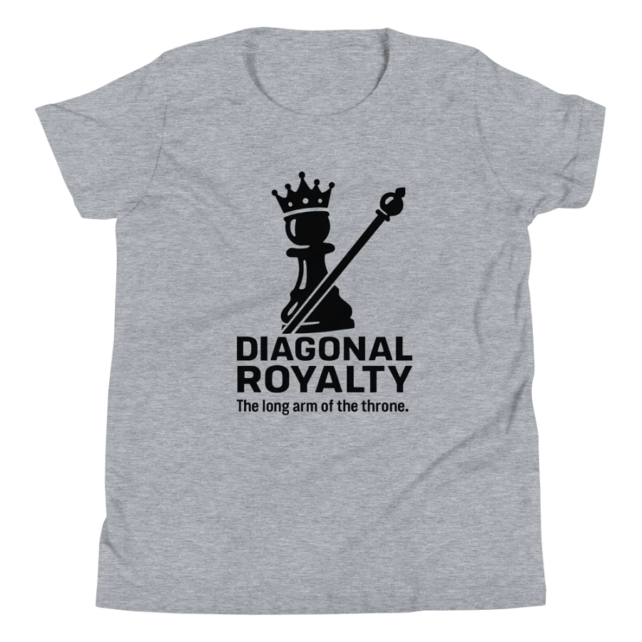 Diagonal Royalty - Youth T-Shirt product image (11)