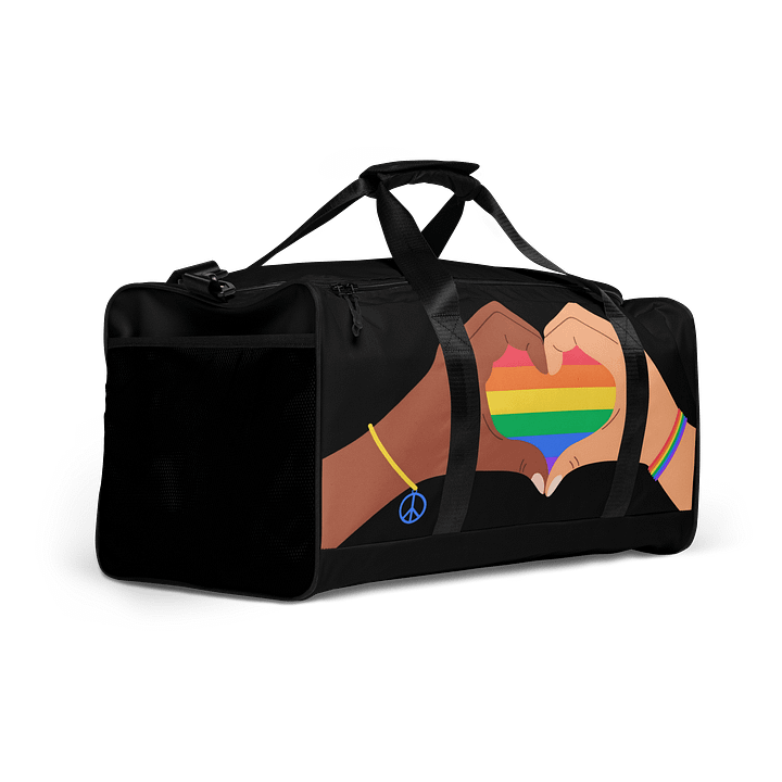 Pride Heart All-Over Duffle Bag product image (2)