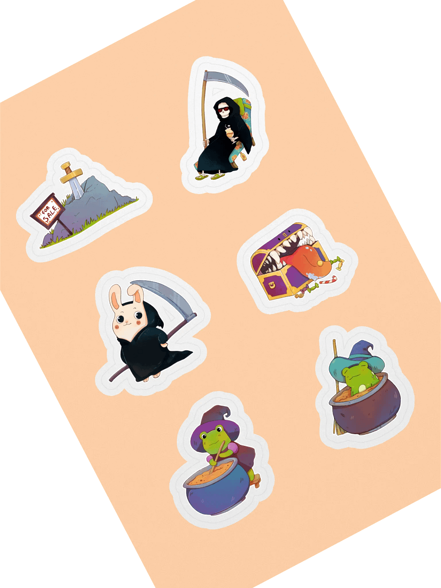 Let's Quest - Sticker Set product image (1)